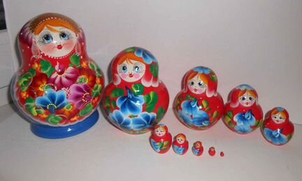 Матрешка 10 - местная 