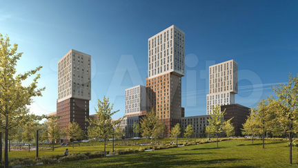 3-к квартира, 75.4 м², 6/14 эт.