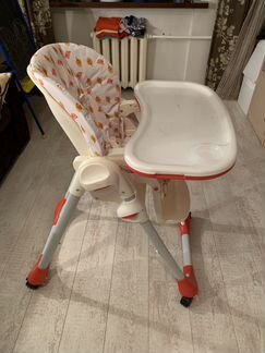 Стул для кормления Стульчик Chicco Polly 2 в 1 Hap