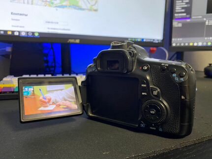 Фотоаппарат canon 60D + 2 объектива