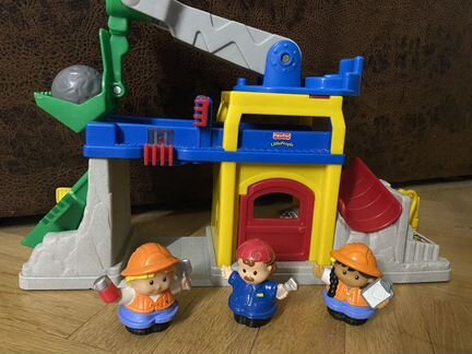 Fisher Price Little people - каменоломня