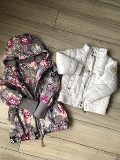 Куртки демисезонные на девочку 98р