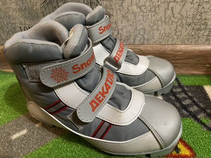 Лыжные ботинки детские декатлон