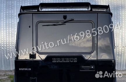 Вставка Brabus вместо запаски G class W463 G63