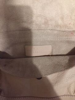 Сумка кожаная zara trafaluc на цепочке