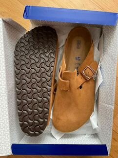 Birkenstock Boston Mink Suede сандалии