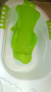 Ванночка горка для купания и игрушки