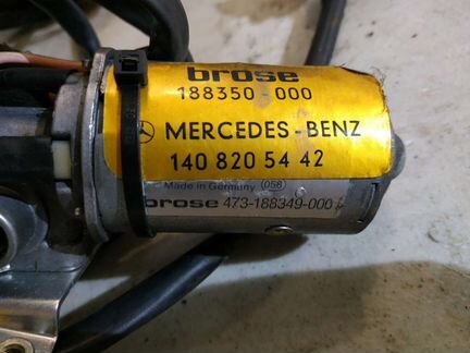Моторчик привода сиденья Mercedes 140