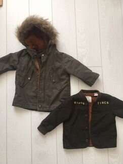 Куртка парка двойная Zara baby