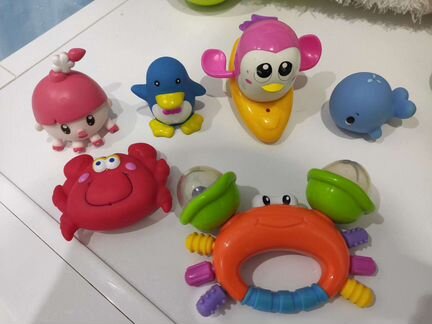 Резиновые игрушки для купания