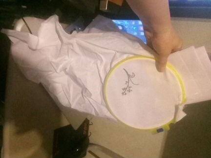 Пяльцы и канва