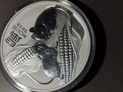 Серебряная монета 2020 Лунар 1000 гр