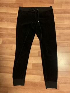 Новые черные juicy couture штаны джоггеры