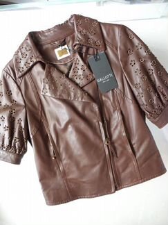 Новая кожаная куртка Gallotti Италия