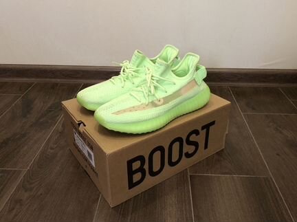 Adidas Yeezy Boost 350v2 8UK салатовые