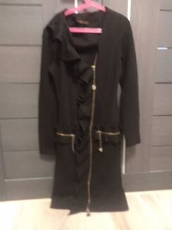 Платье коричневое женское