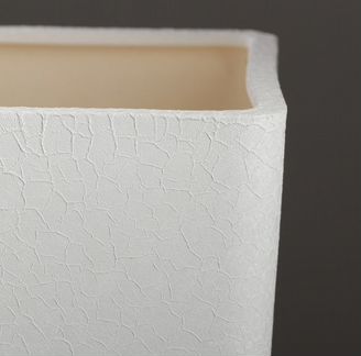 Горшок квадратный, керамический, 3 литра