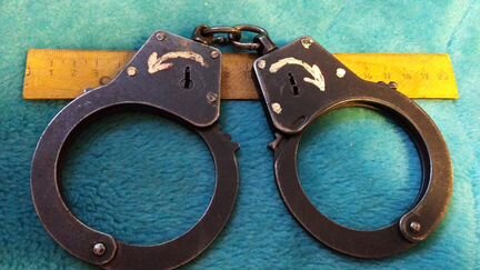 Наручники, оригинальные, «ментовские», без ключа