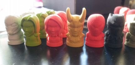 Стиратели Marvel (21шт)