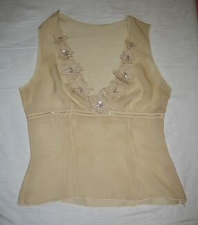 Нежный костюм Betty Barclay натуральный шелк 42-44