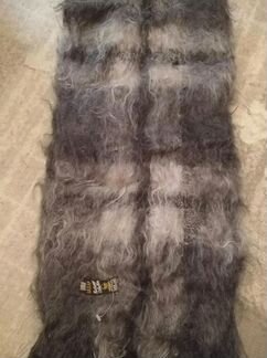 Мужской шарф мохеровый