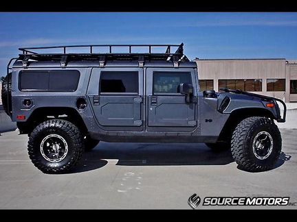 Hummer H1 багажник Gobi с лестницами