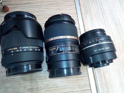 Обьективы для Sony A