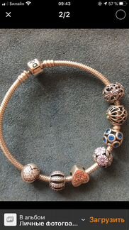 Браслет из серебра Pandora, оригинал