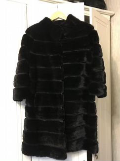 Шуба норковая c отстегивающимся низом