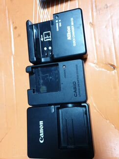 Оригинальные зарядки к фотоаппаратам