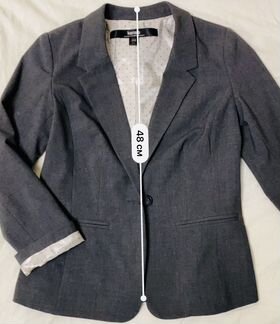 Пиджак классический серый 42 р