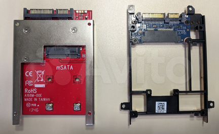 Переходник mSata SSD в 2.5 SATA