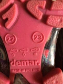 Резиновые сапожки Demar 22-23p