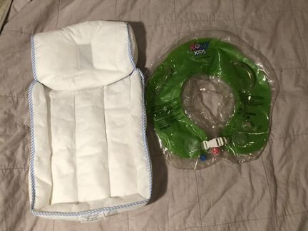 Матрасик для купания easy bath новый, круг в подар