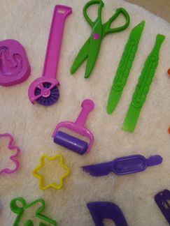 Набор форм для лепки из пластилина трафареты