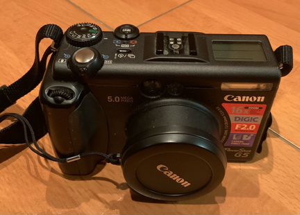 Фотоаппарат canon PowerShot G5