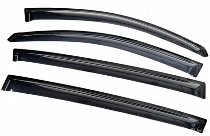 Дефлекторы боковых окон Kia Rio