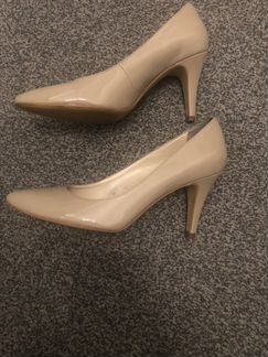 Туфли лодочки Franco Sarto 36,5 бу кожа-лак