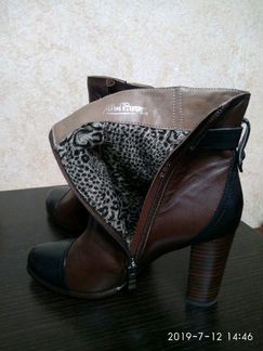 Ботильоны,натуральная кожа (новые)