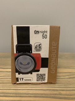 Новый налобный фонарик на батарейках onnight 5017