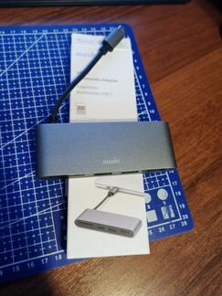 Moshi USB-C на dual usb, hdmi, sd reader