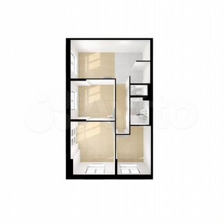 3-к квартира, 79.8 м², 2/13 эт.