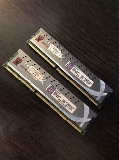 Оперативная память ddr3 hyper x 8GB, две планки по