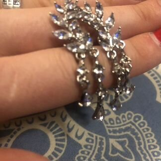 Очень нежные,безумно красивые новые сережки