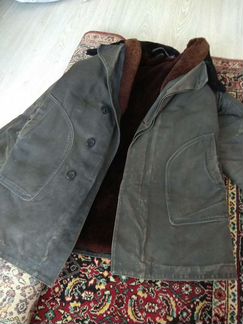 Рабочая куртка на овчине меховая