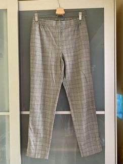 Брюки костюм в клетку zara