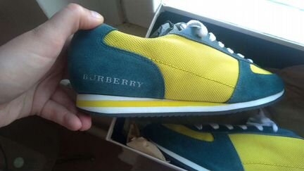 Кроссовки burberry оригинал