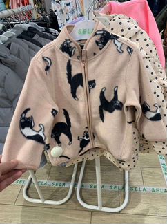 Флисовая толстовка детская новая