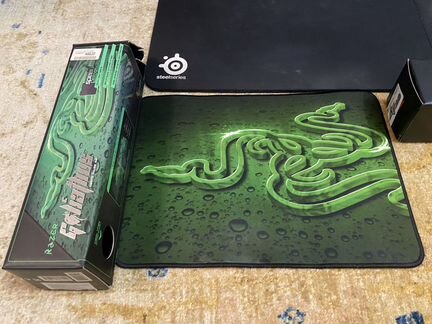 Игровые ковры Zowie G SR/Steelseries Qck heavy/Raz