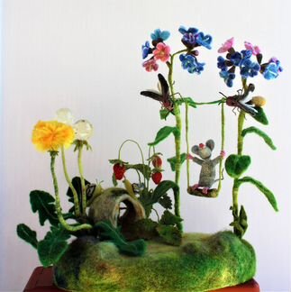 Мышь светильник